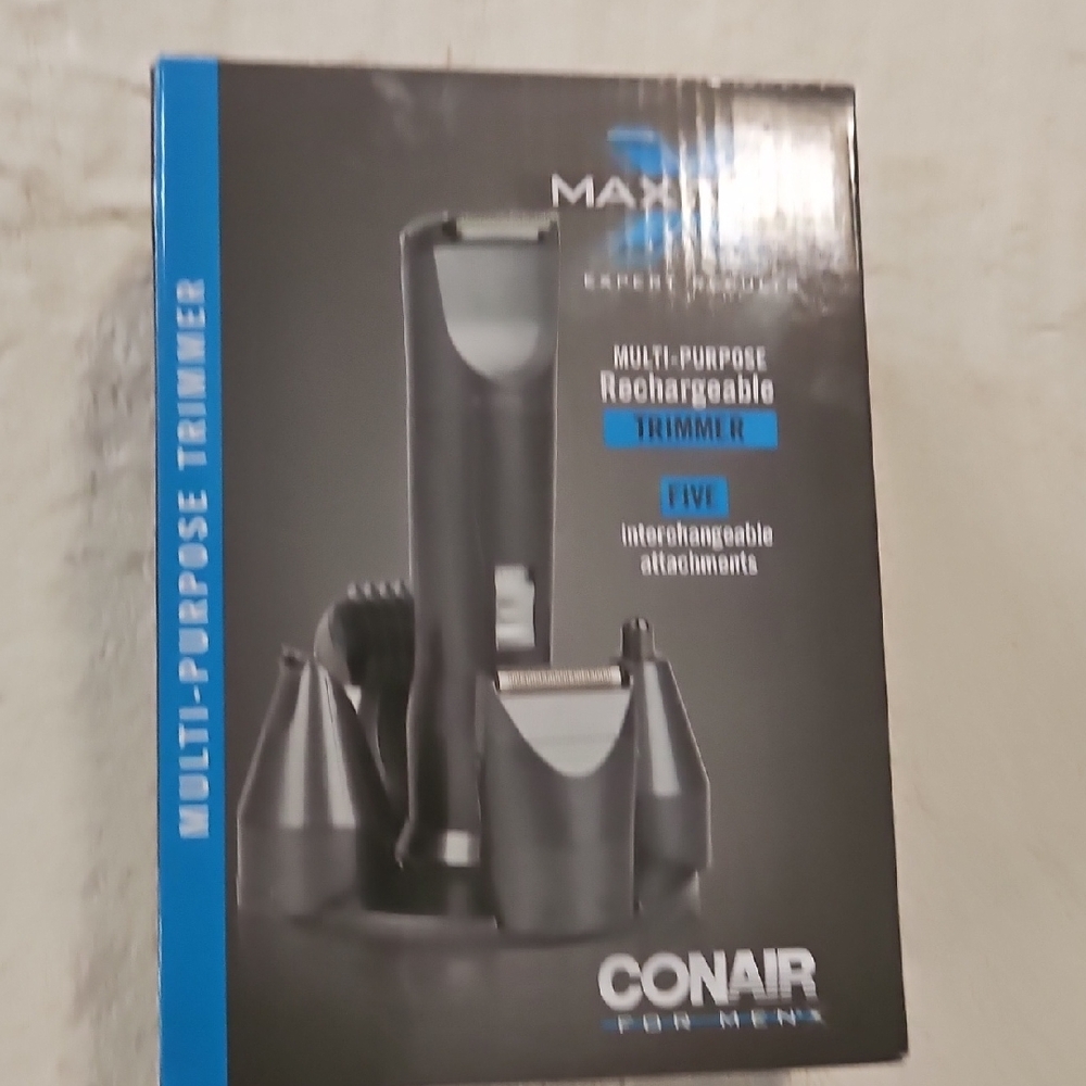 Multi-Purpose Rechargeable Trimmer - Black